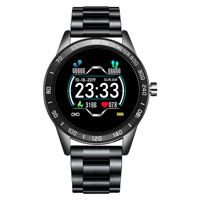 Popular Multi-Functional Smart Watch with Steel Band