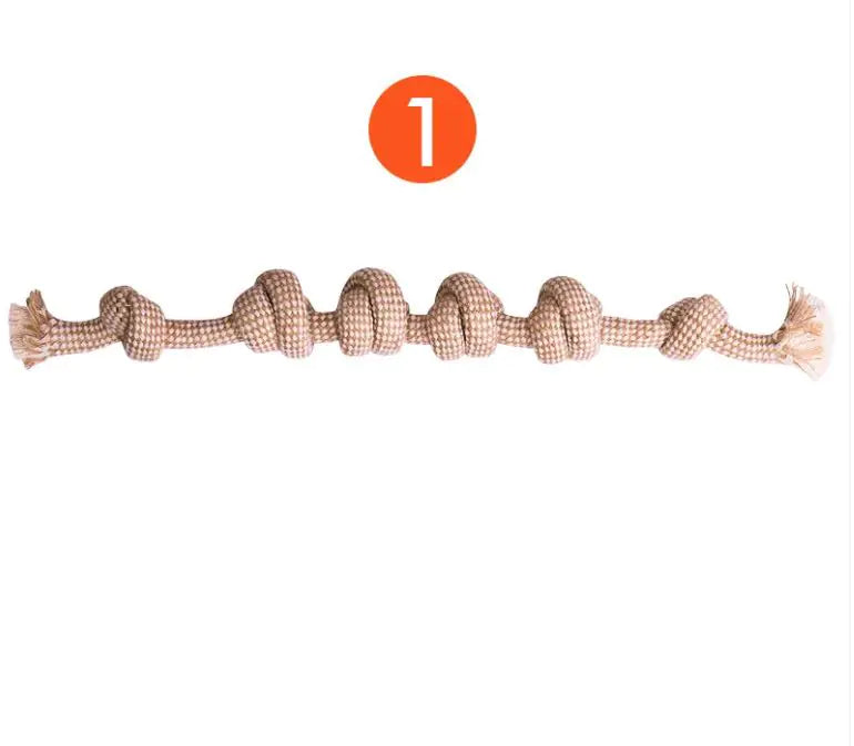 Set de Juguetes para Perro de Algodón y Cáñamo