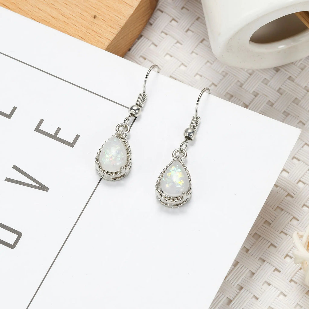Popular Women's Opal-Inspired Earrings (In Stock)