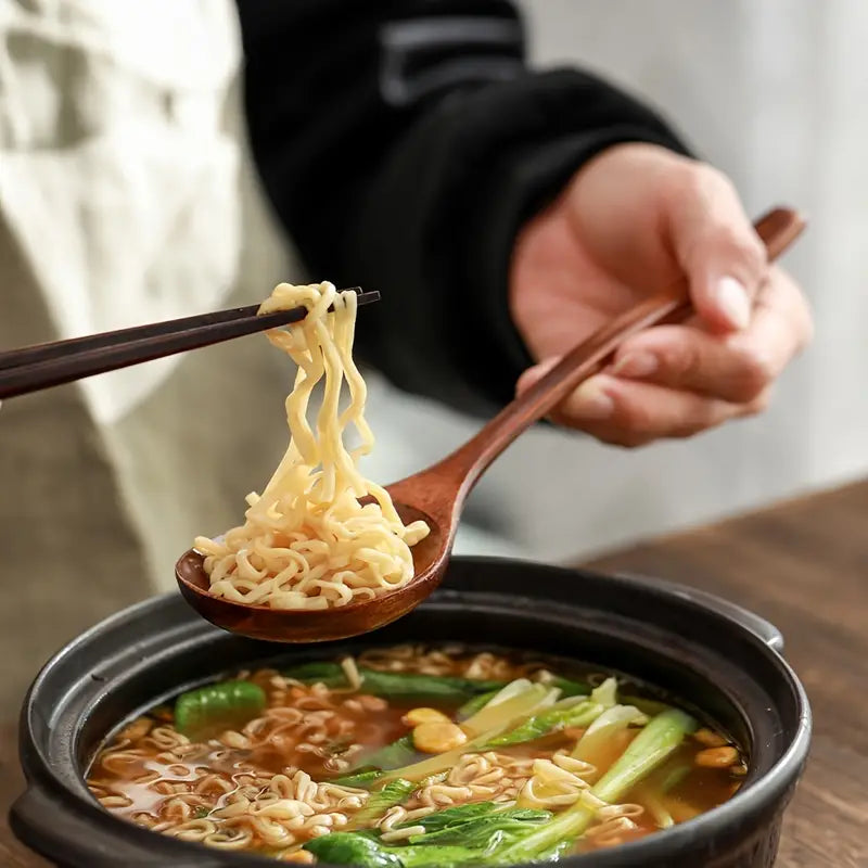 Popular Style Long Wooden Spoon (1 Piece)