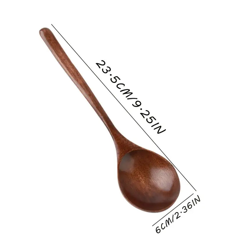 Popular Style Long Wooden Spoon (1 Piece)