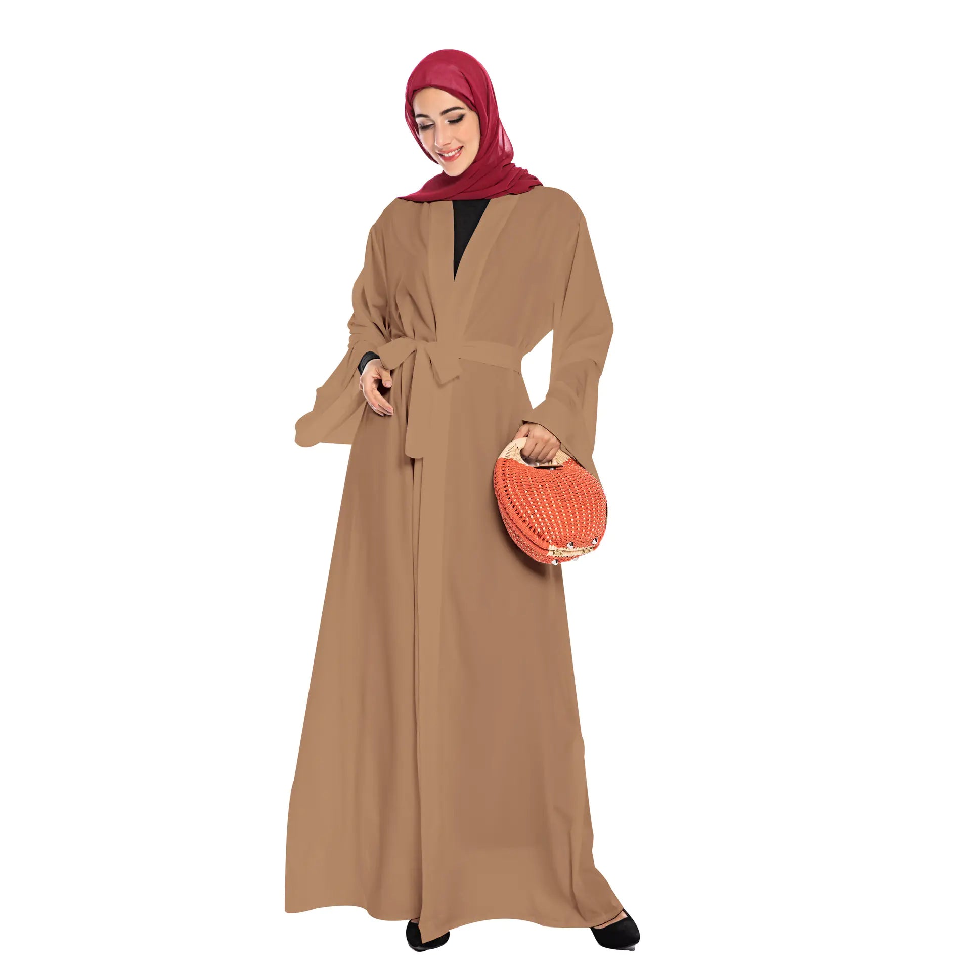 Popular Clean Color Cardigan for Women