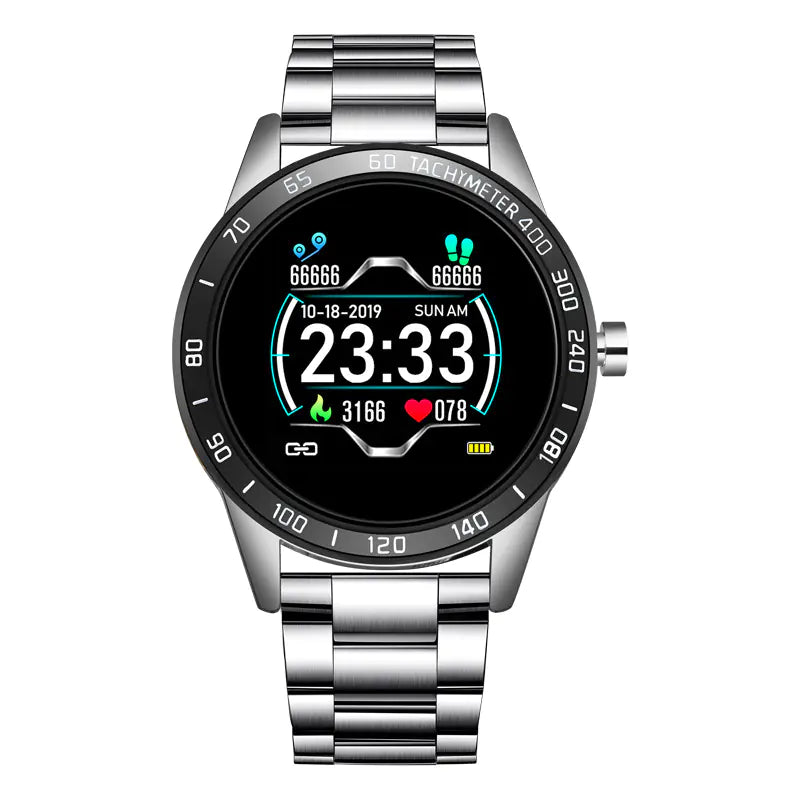 Popular Multi-Functional Smart Watch with Steel Band
