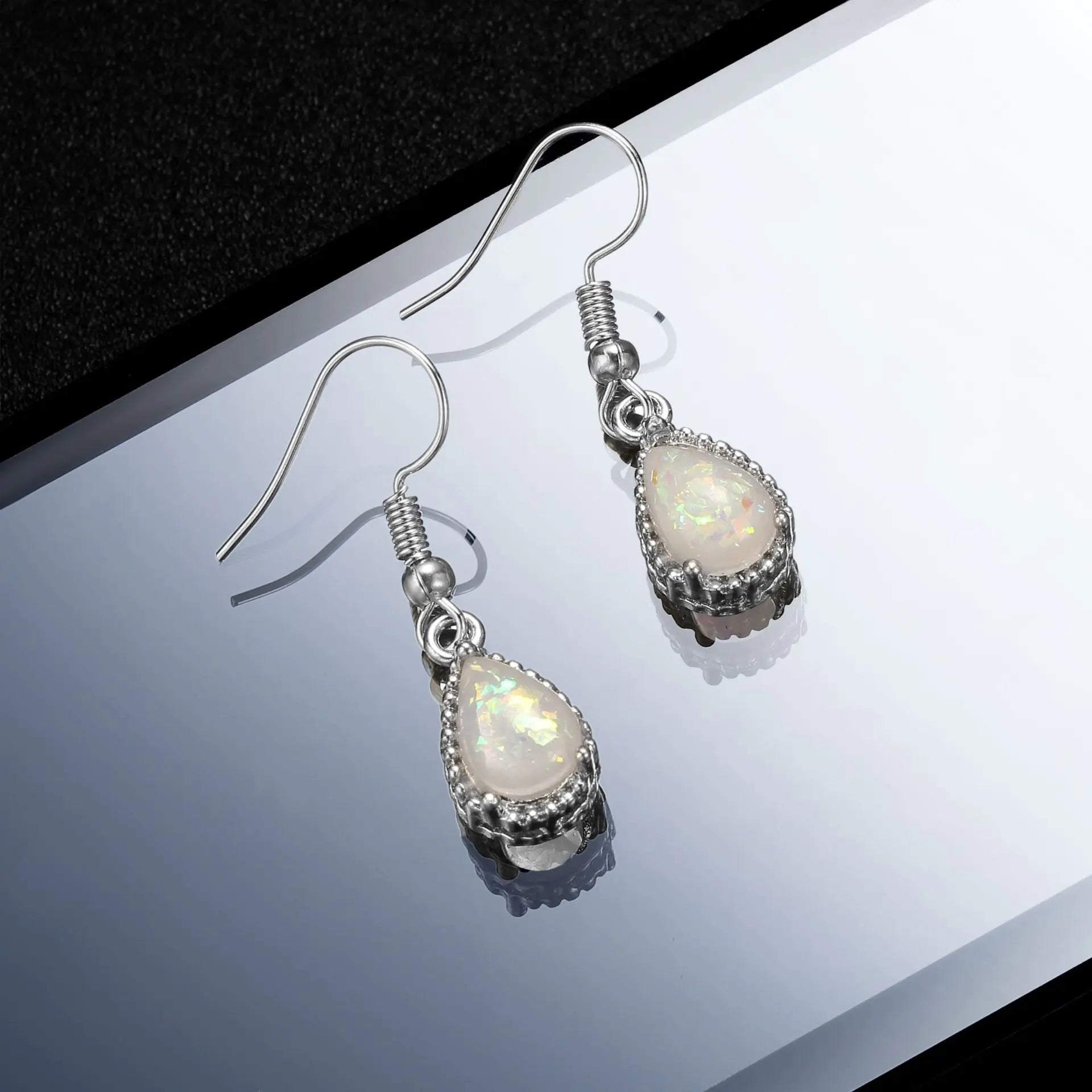 Popular Women's Opal-Inspired Earrings (In Stock)