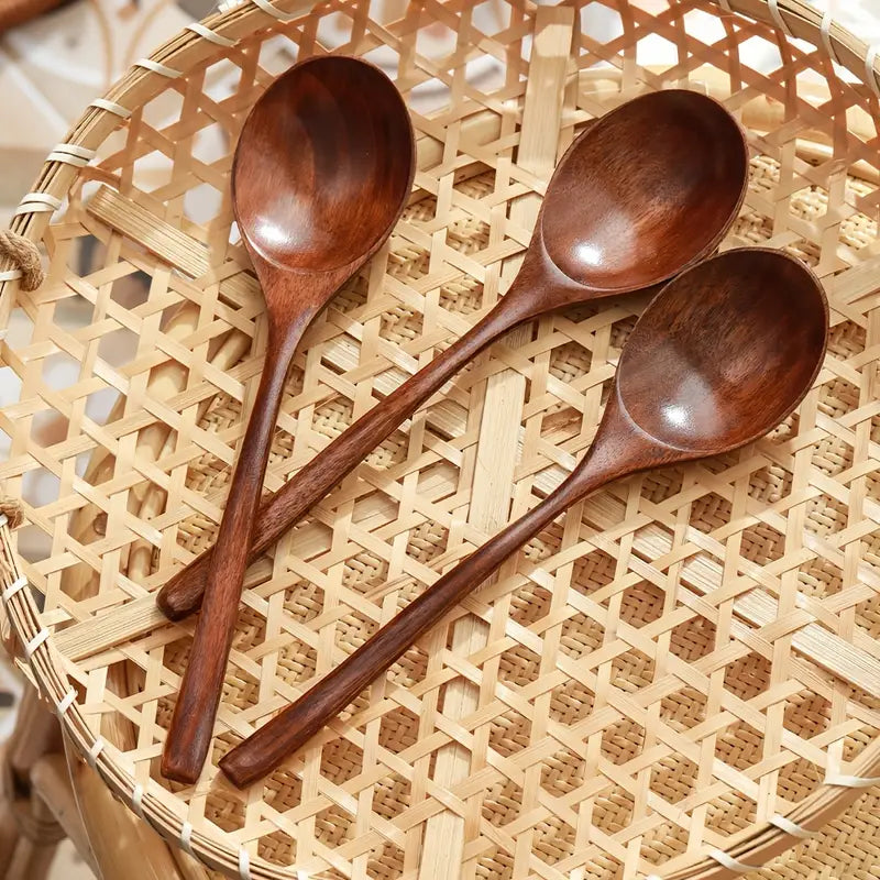 Popular Style Long Wooden Spoon (1 Piece)